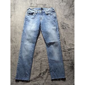 True Religion Stella Low Rise Skinny Jeans Women's Size 27 Medium Wash